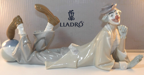 Lladro large clown figurine - lladro,