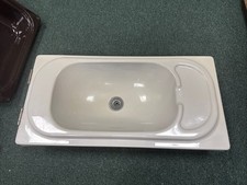Caravan / motorhome plastic bathroom sink Tip Up 59 X 30 Cms