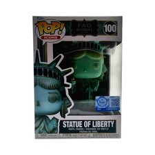 Statue of Liberty F.A.O Schwartz Exc Funko Pop #100 w Protector 