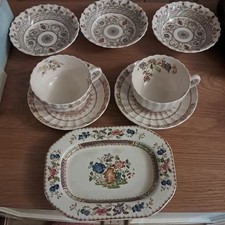 Copeland Spode mixed lot wicker lane, buttercup etc