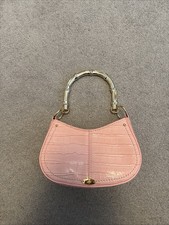 Lipsy Pink Faux Leather Mock