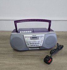 Sony purple radio cassette - sony,