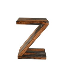 Solid Sheesham Z-Shape Side