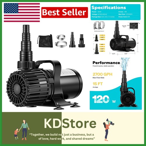 120w submersible pond pump - submersible,