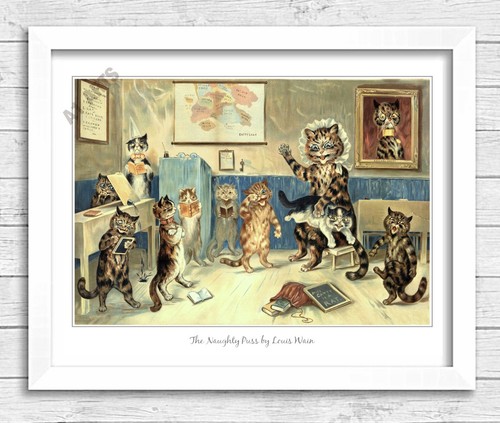 The naughty puss louis - naughty, by