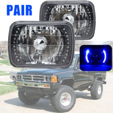 Pair 5X7" 7x6 Inch Blue LED