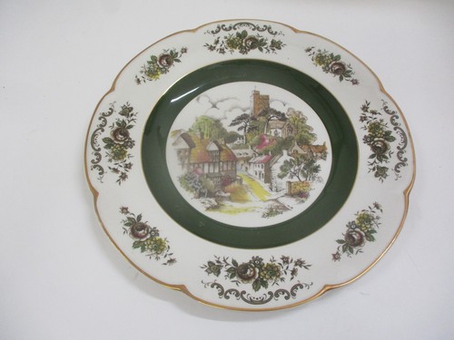 Ascot service plate wood - by,