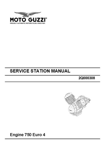 Moto guzzi engine service - engine,