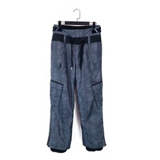 O'Neill Freedom Series Black Grey Printed Relax Straight Ski Trousers - Size S