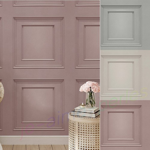 Wood panel wallpaper modern - wallpaper, 3d