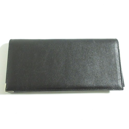 Dunhill leather long wallet - leather,