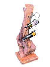 Teak Root Wine Rack 110-130cm