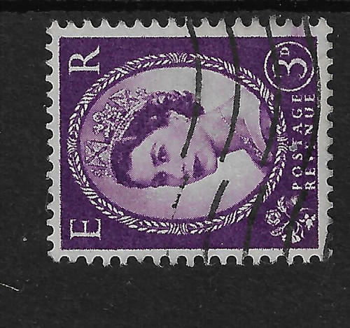 1957 sg545b wilding - gb, 3d