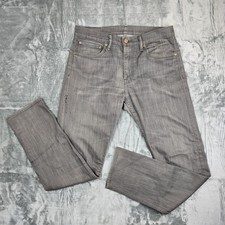 Levi's 508 Black Label Straight Leg Charcoal Black Jeans Men's W31