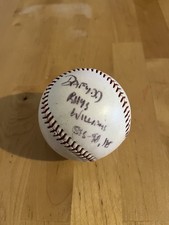 Signed NASA baseball, Dafydd Williams and  Mike McCulley