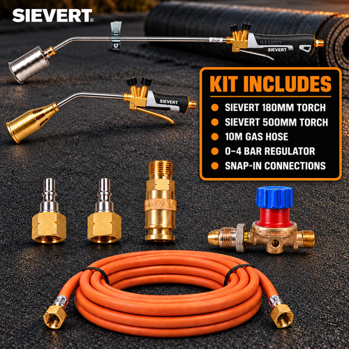 Sievert gas torch combo kit - gas,
