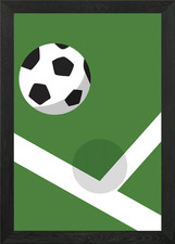 Football Field 4 Framed Wall