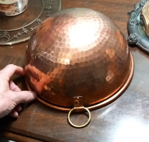 Copper jam chocolate - jam, basin