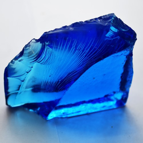 Lab created blue sapphire raw - lab-created,