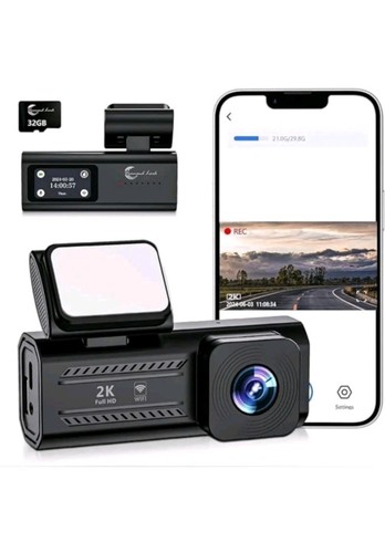Dash cam wifi 1440p - cam, |