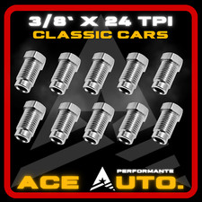 10x Brake Pipe Male Fitting