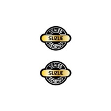 Suzue Sealed Bearing small Hub decals old school BMX Restoration