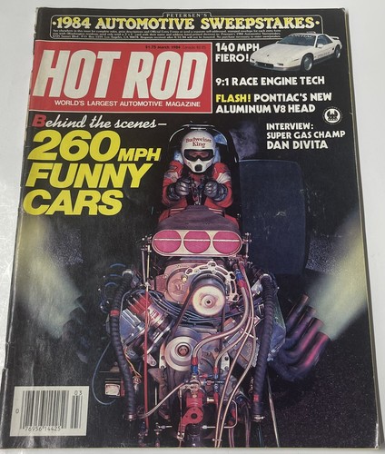 Hot rod magazine march - magazine,
