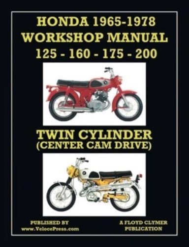 Clymer honda 1965 1978 - clymer,