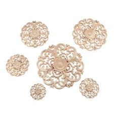 Wood Carved Onlay Appliques