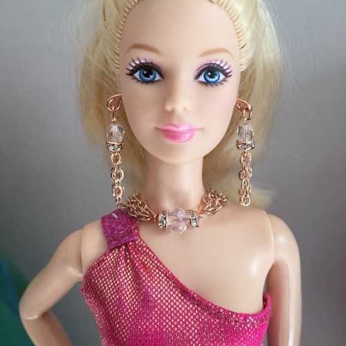 Doll jewellery set - -, handmade