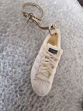 ADIDAS Originals Mini 3D Trainer Sneaker Superstars Black White Keyring Dmc Doll