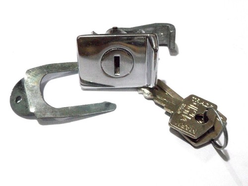 Vespa tool box lock chrome - vespa,