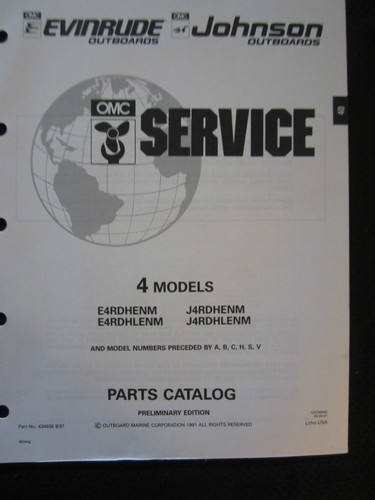 1992 omc evinrude johnson - 1992,