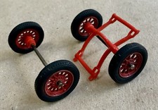 266 Corgi Chitty - Original Axles, Wheels & Front Suspension.