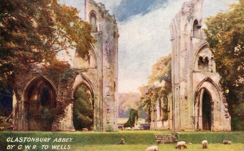 Gwr postcard coloured - coloured, views