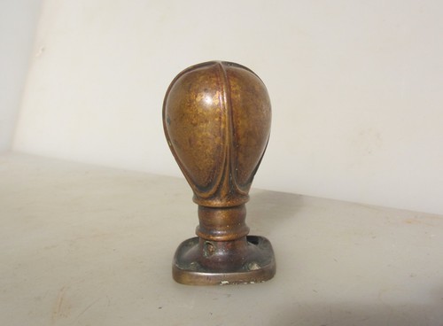 Victorian brass door knob - brass,