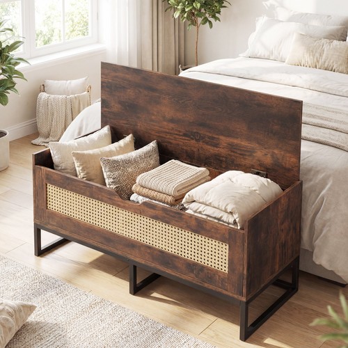 Rattan storage chest - storage, 100cm