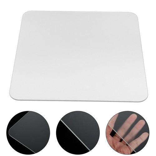Transparent mouse pad clear - mouse,