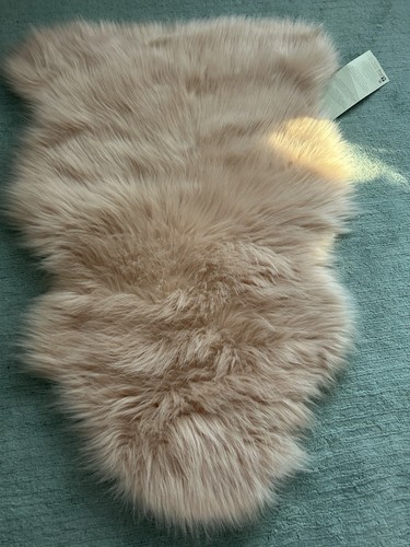 Next pink faux - fur, rug