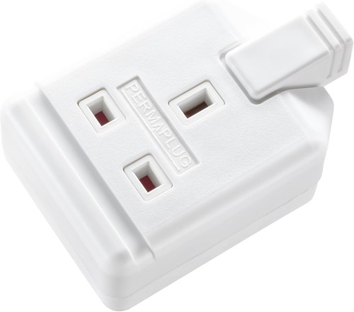 Rubber extension lead - rubber, socket