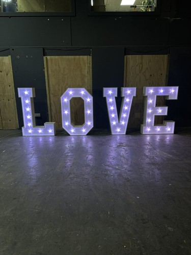 Large love letters wedding - letters,
