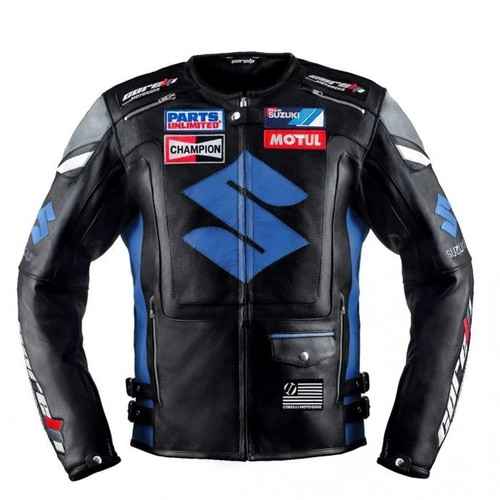 Suzuki rider biker leather - biker,