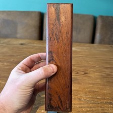 Vintage Empty Hardwood Box For