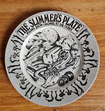 The Slimmers Dinner Plate Retro 1960's Kitchen,  John Buck Plates 9 3/4"