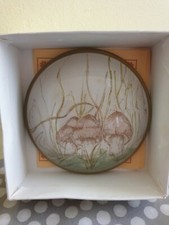 Vintage Hand Cast Glass