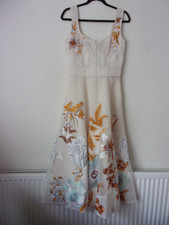 Karen Millen Cream Botanical