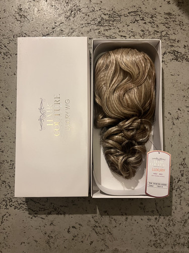 Sleek hair couture luxury half - couture,