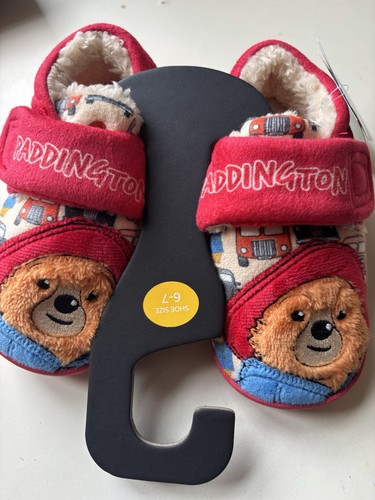 Paddington bear boys - bear, slippers