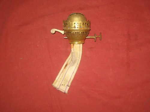 Vintage oil lamp - twin, wick