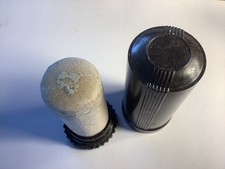 Early 20th c. Art Deco Bakelite Shaving Stick Holder Complete with Soap British 